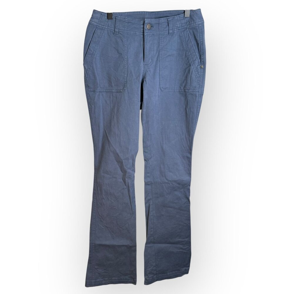 Athleta Blue Cotton Chino Pants 2